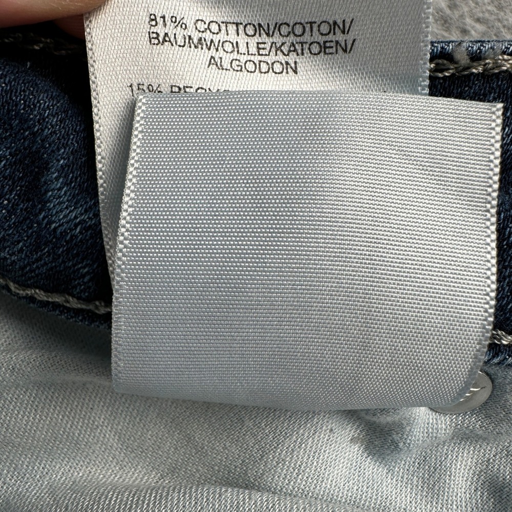 Silver Jeans Co Jeans Womens 18 Dark Blue Elyse Skinny Mid Rise Stretch Denim - Picture 5 of 10